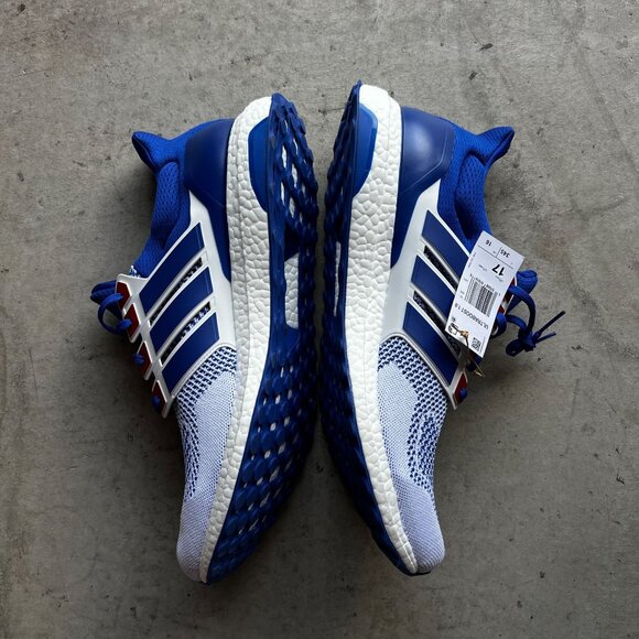 Adidas UltraBoost 1.0 'White Royal Blue Red' IH3018 Men's 17 USA RARE SIZE - Picture 5 of 7
